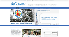 Desktop Screenshot of chembio.com